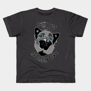 Doggy wet nose of Love Kids T-Shirt